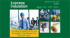 Desktop Screenshot of expressinsulation.net